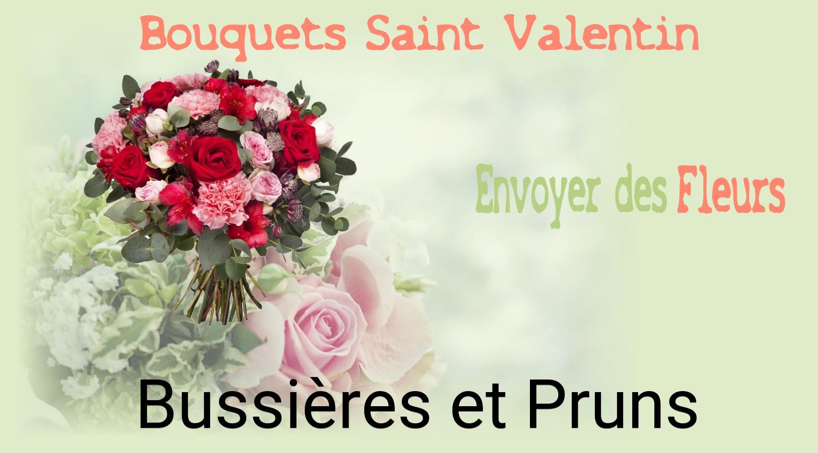 Roses de Saint-Valentin livrées à Bussières-et-Pruns